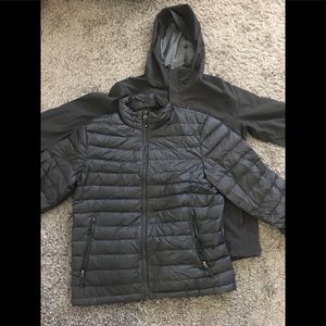 Jacket and rain jacket ser